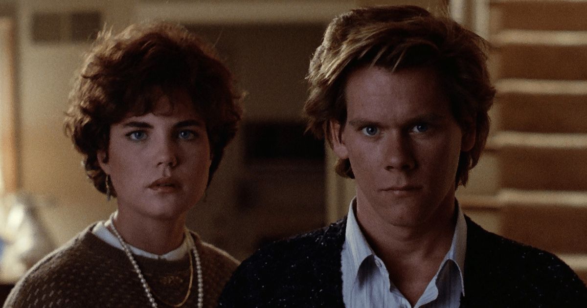 Elizabeth McGovern and Kevin Bacon in She's Having a Baby
