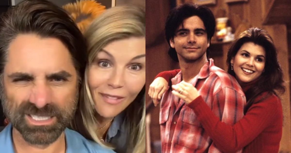 John Stamos and Lori Loughlin Reunite in Viral Video Celebrating Their Friendship