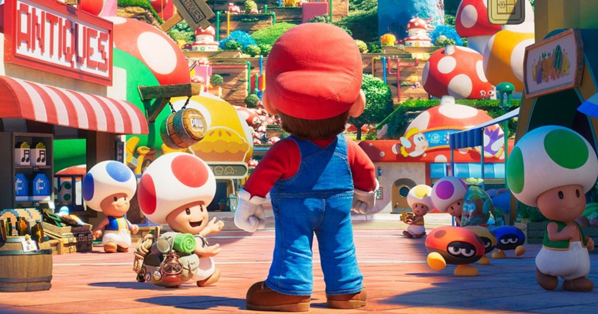 Super Mario Bros Movie First Look