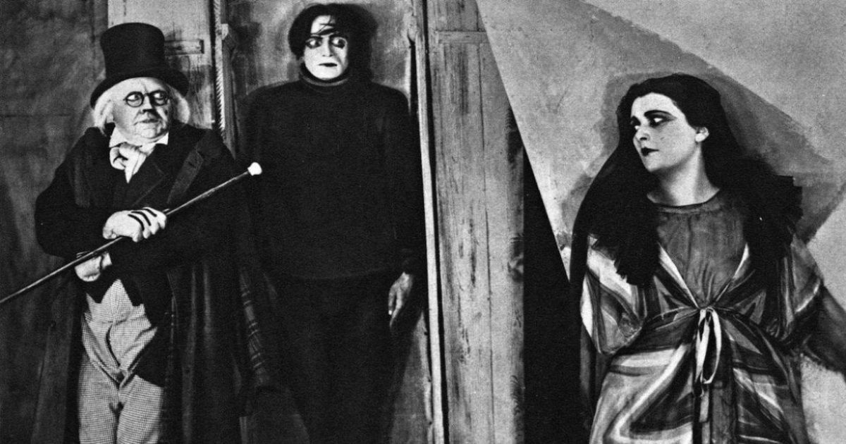 The 1920 German silent horror film The Cabinet of Dr. Caligari 