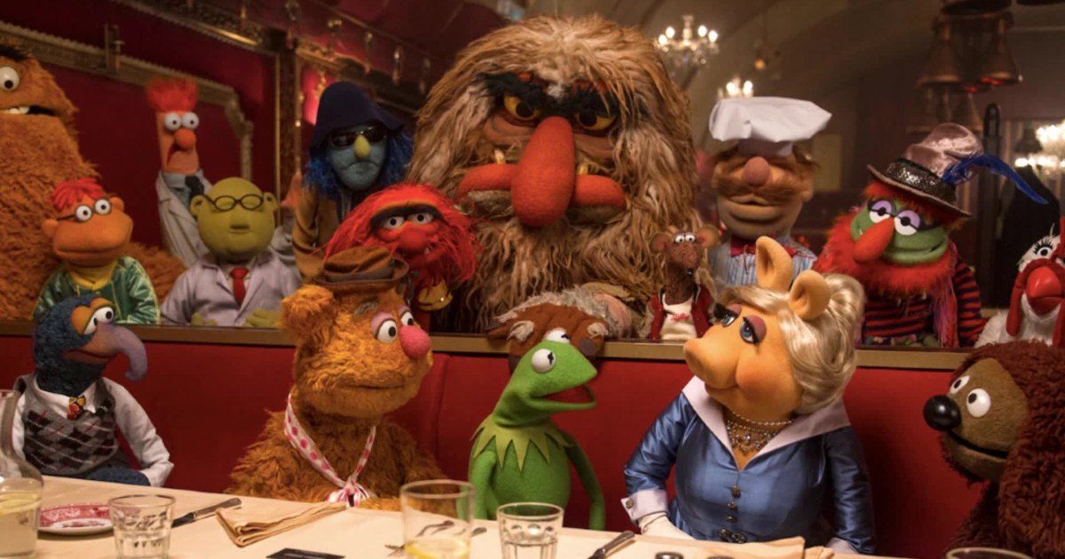 Kermit, Miss Piggy and the Gang in The Muppets