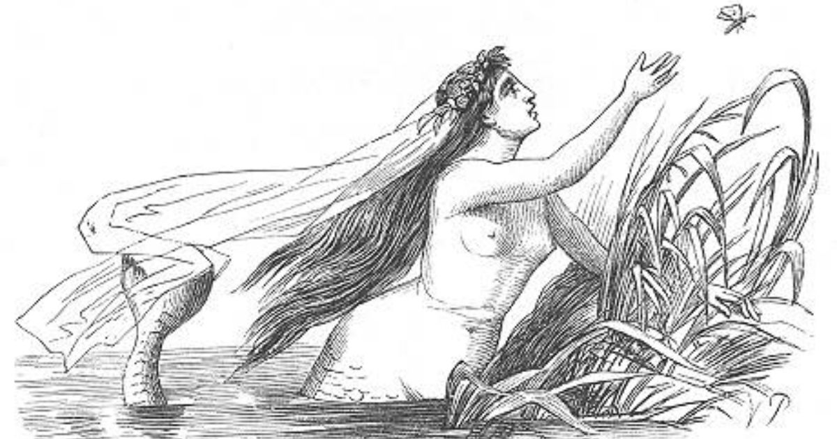 Vilhelm Pedersen original Hans Christian Andersen drawings Little Mermaid