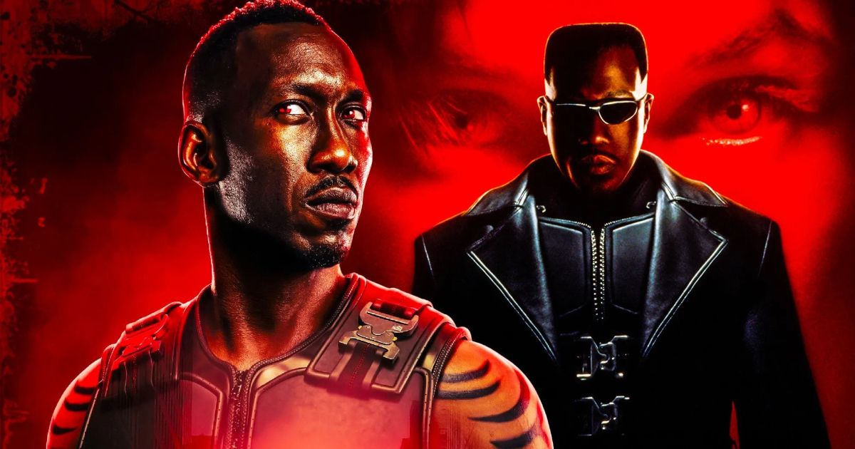Wesley Snipes and Mahershala Ali as Blade in an edited image.