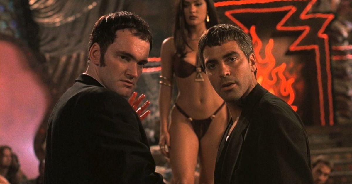 Tarantino, Hayek, and Clooney in From Dusk till Dawn