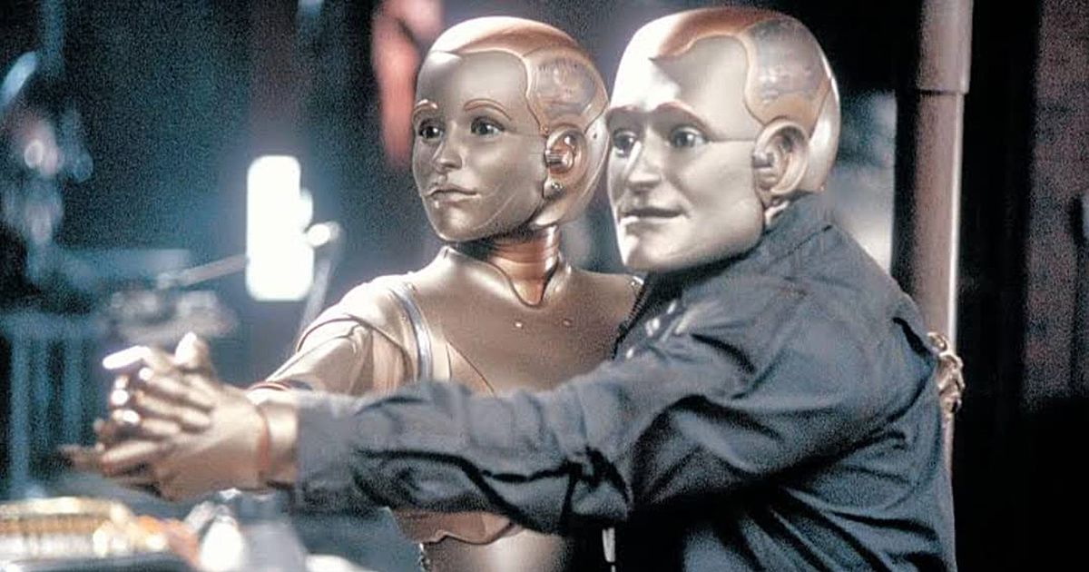Galatea and Andrew in Bicentennial Man (1999)