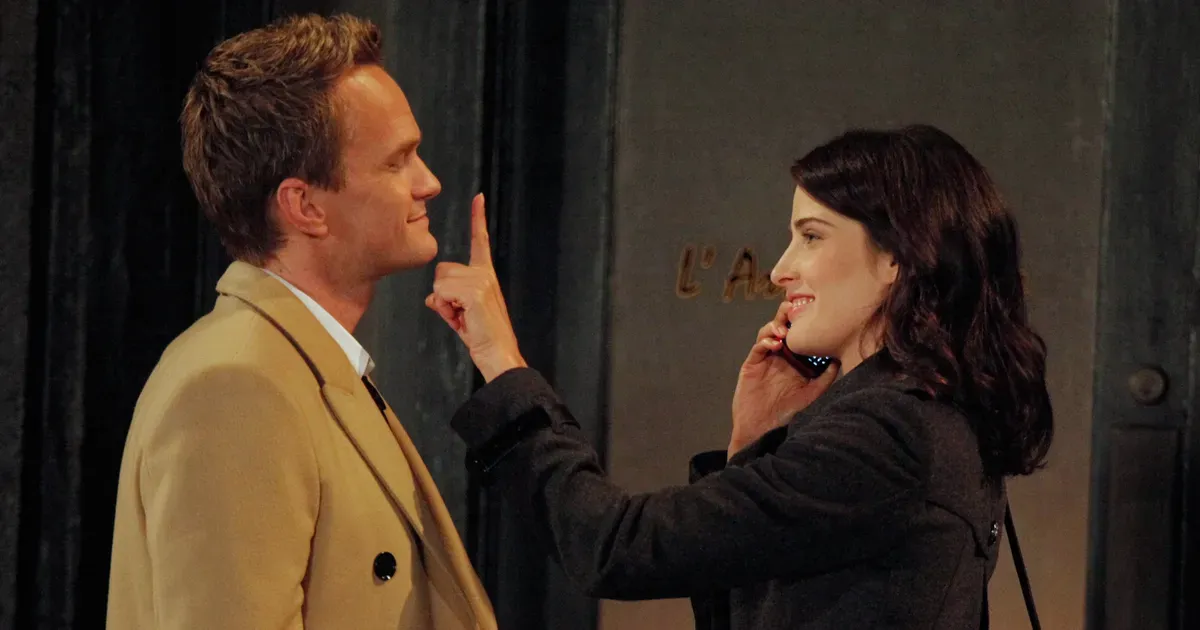 Barney and Robin from How I Met Your Mother