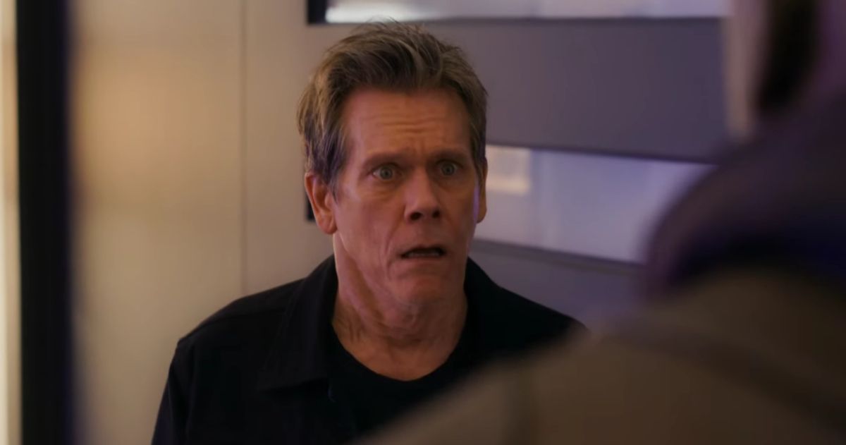 Kevin Bacon in The Guardians Of The Galaxy Holiday Special