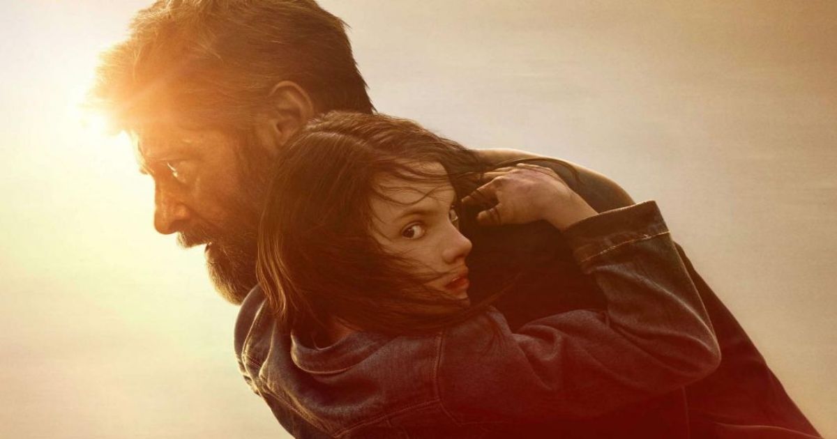 Hugh Jackman as Logan with Laura