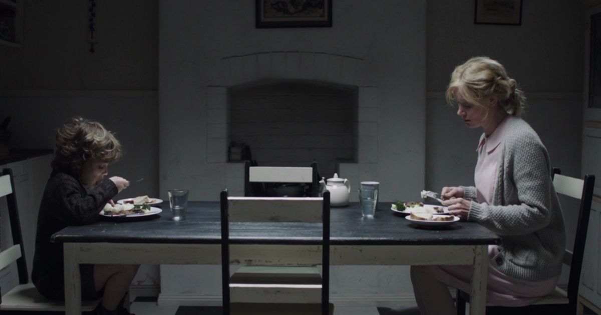 Essie Davis and Noah Wiseman in The Babadook.