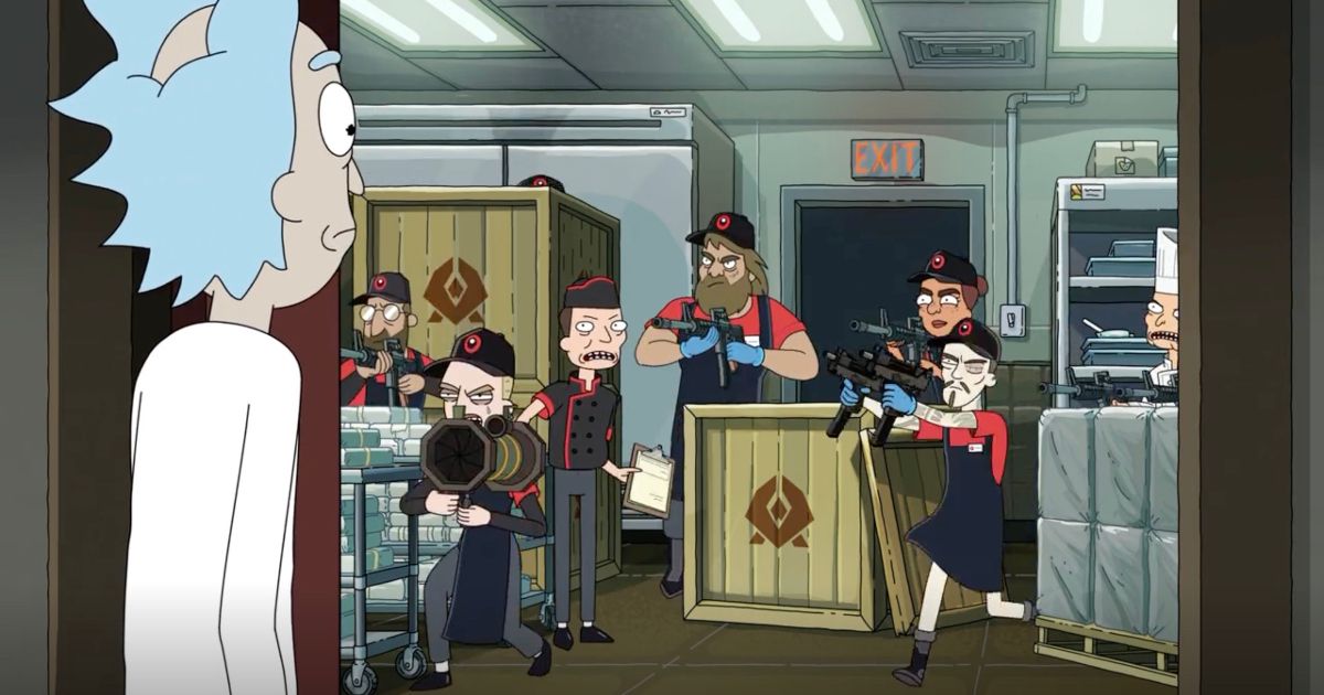 Rick and Morty Battle Fate and Panda Express in Final DeSmithation pic