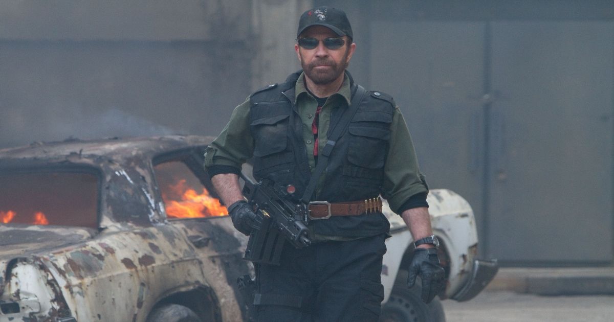 The Expendables 2 John T. Booker Chuck Norris