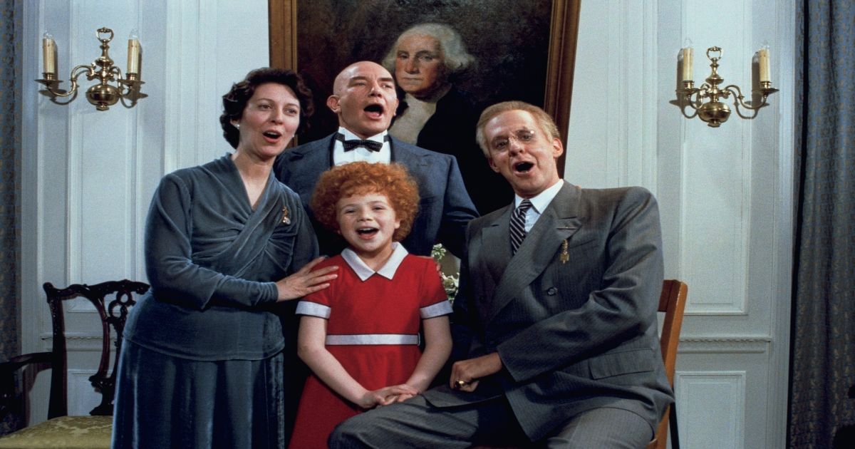 A scene from Annie