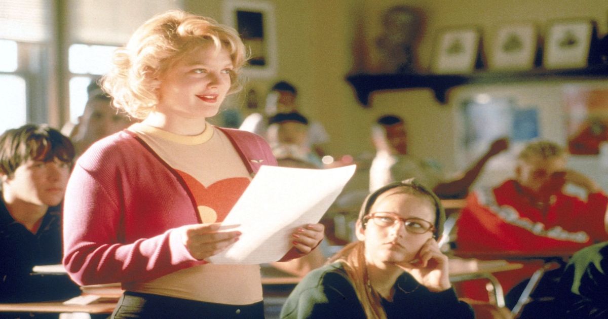 A scene from Never Been Kissed
