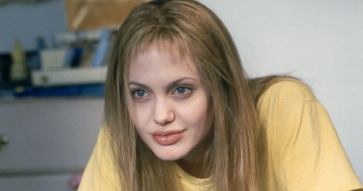 Angelina Jolie in the 90s movie Girl Interrupted