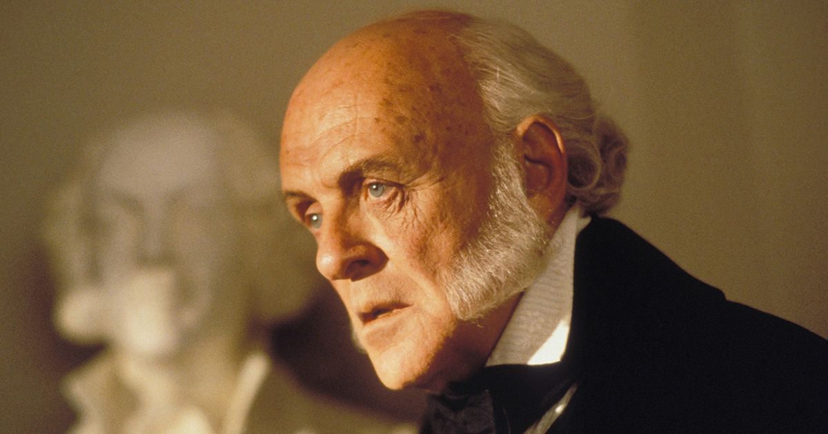 Anthony Hopkins as seen in Steven Spielberg's Amistad