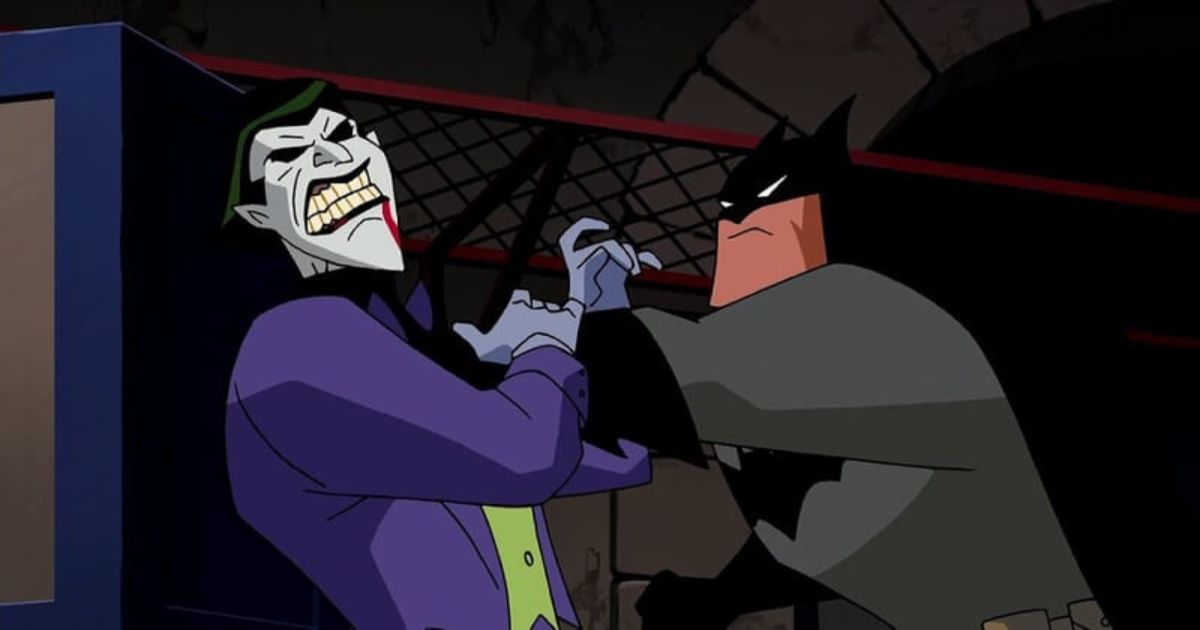 Batman Beyond Return of the Joker - Joker vs Batman flashback