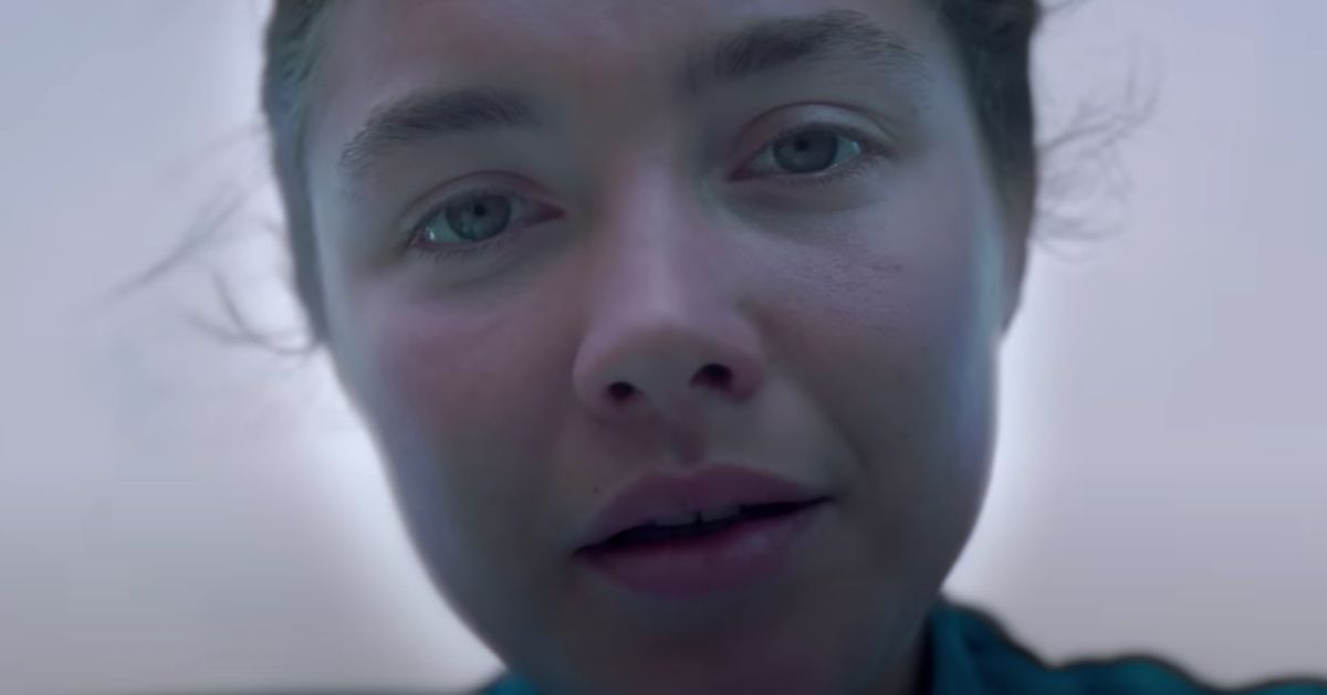 Florence Pugh in the movie The Wonder on Netflix