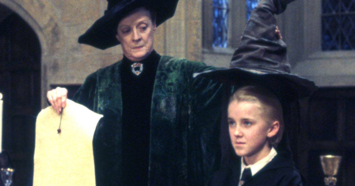 Harry Potter and the Sorcerer's Stone Minerva and Draco