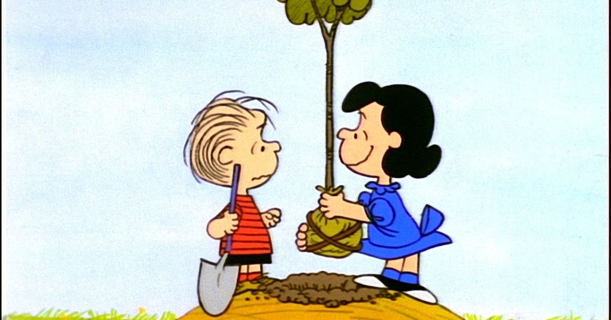 Lucy and Linus in It's Arbor Day, Charlie Brown