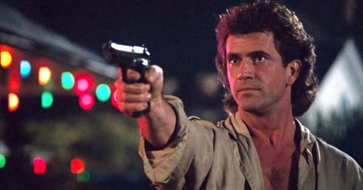 Mel Gibson as Sergeant Martin Riggs in Lethal Weapon (1987)