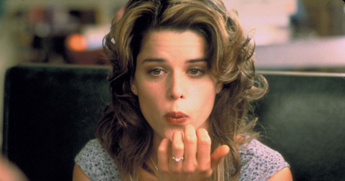 Neve Campbell as Ellen in Drowning Mona