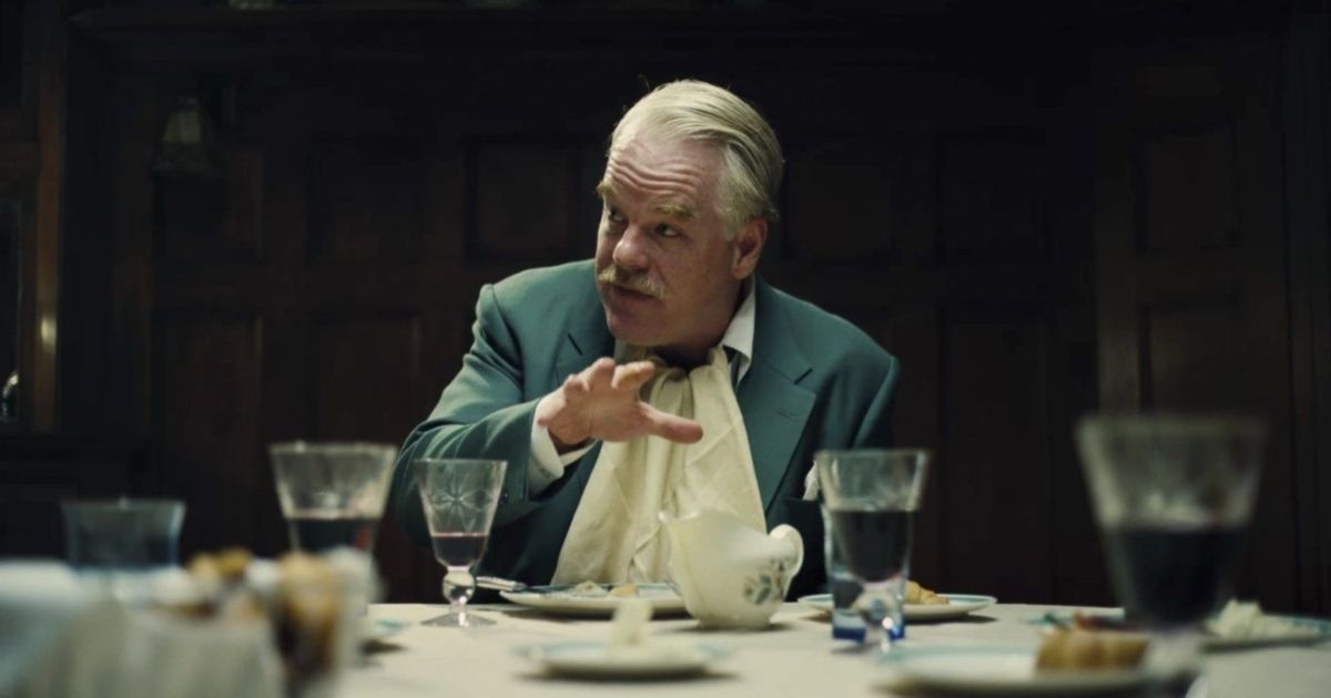 Philip Seymour Hoffman in The Master