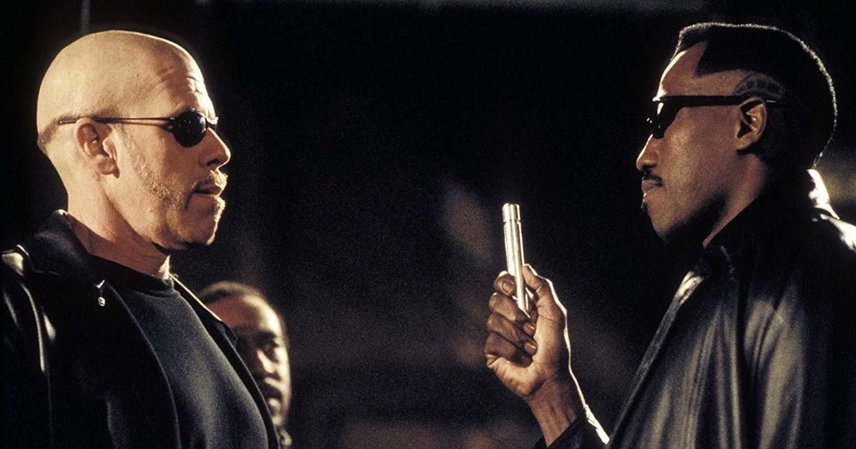 Ron Perlman & Wesley Snipes in Blade II