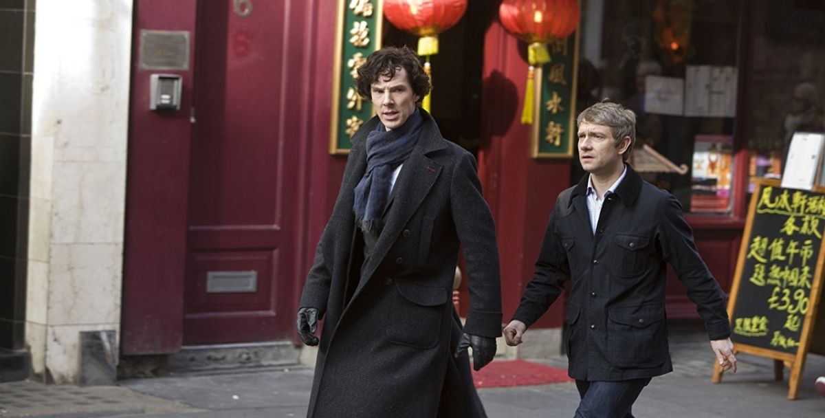 Sherlock and Watson in BBCs Sherlock
