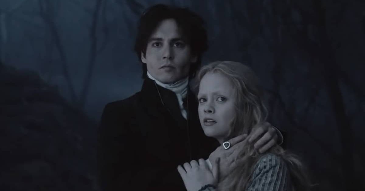 Ichabod salva Katrina de Lady Van Tassel em Sleepy Hollow