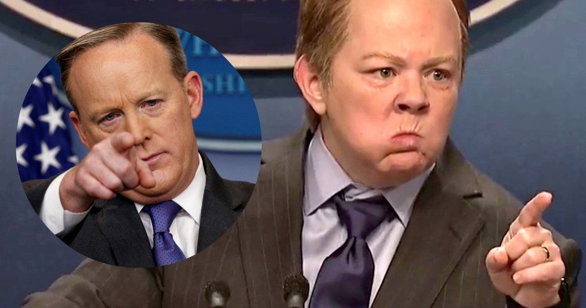What Does Sean Spicer Think of Melissa McCarthy's SNL Impression