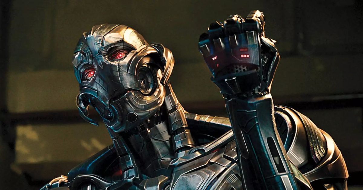 Scene with Ultron in Avengers: Age of Ultron 