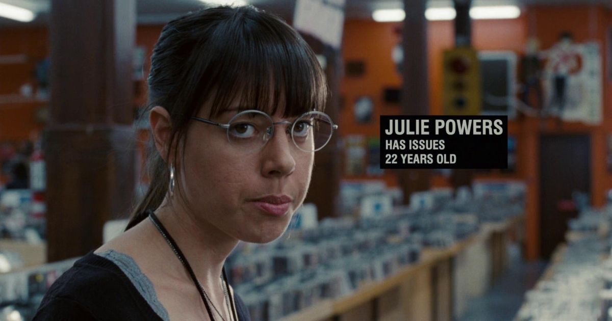 Aubrey Plaza as Julie Powers in SCOTT PILGRIM VS THE WORLD