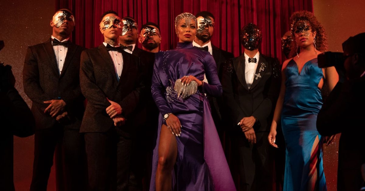 The cast of BET+'s latest hit show All The Queen's Men  (2021-Present)