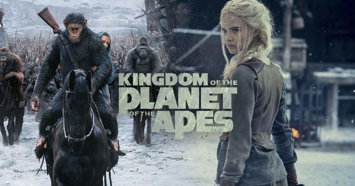 Planet Apes 2024 Kingdom Mei Matilde   Frey Allen Planet Of The Apes Banner 1 