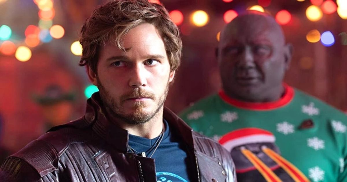 Star-Lord and Drax in the Guardians of the Galaxy Holiday Special