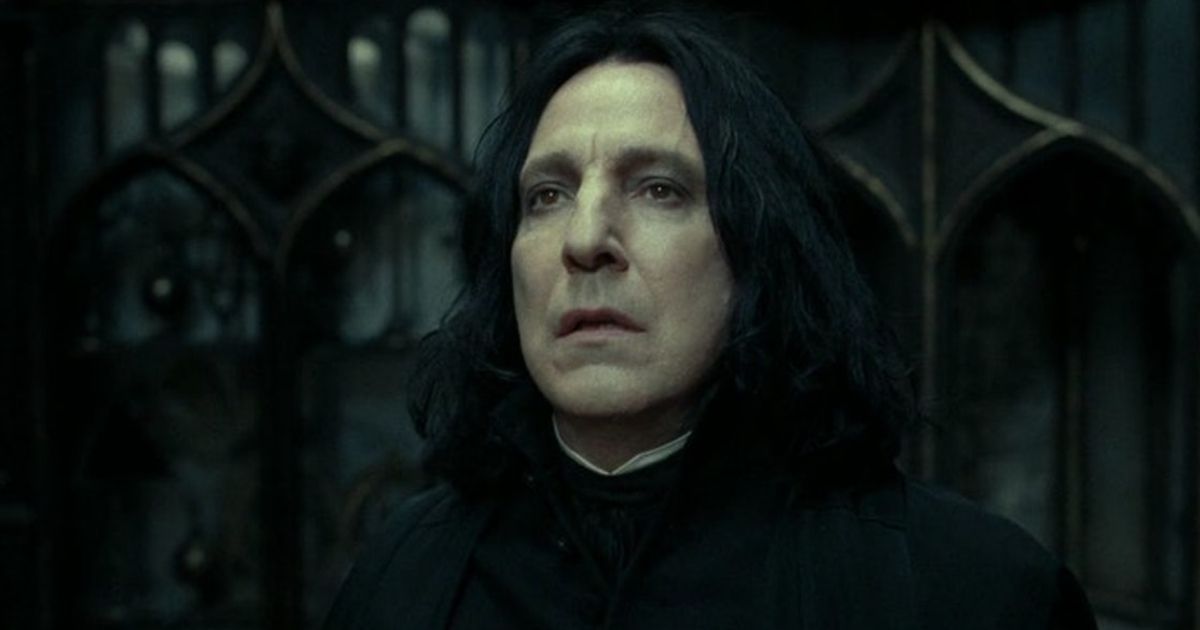 Professor Snape in Harry Potter