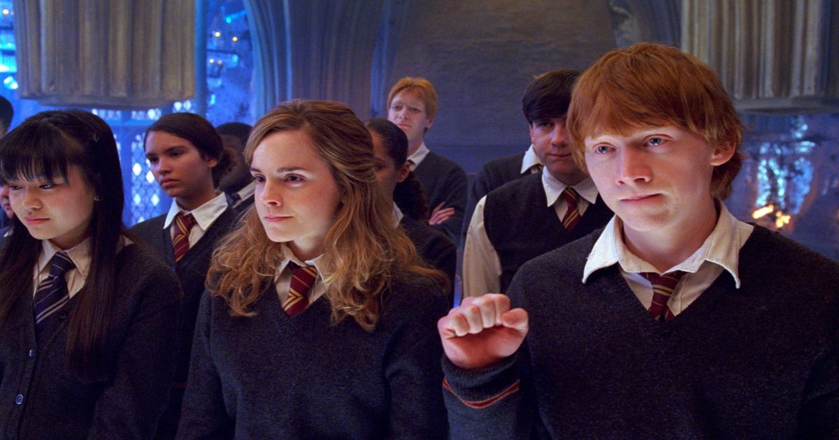 Hermione Granger saves Ron and Harry