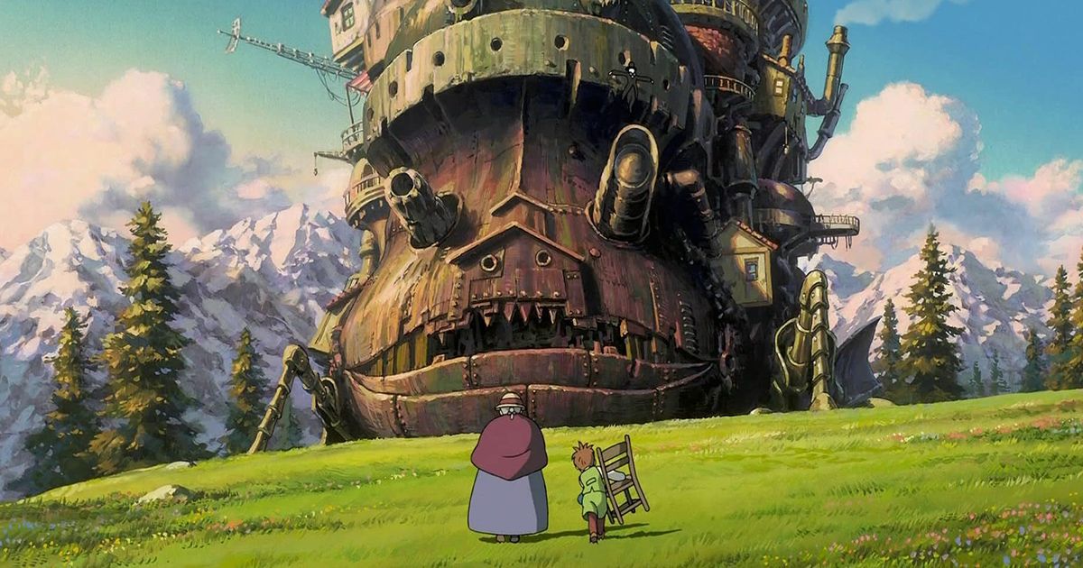 The 2004 Japanese animated fantasy film Howl's Moving Castle