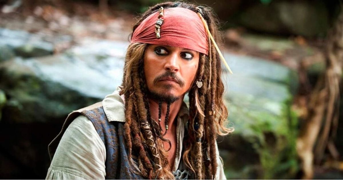 Depp as Jack Sparrow