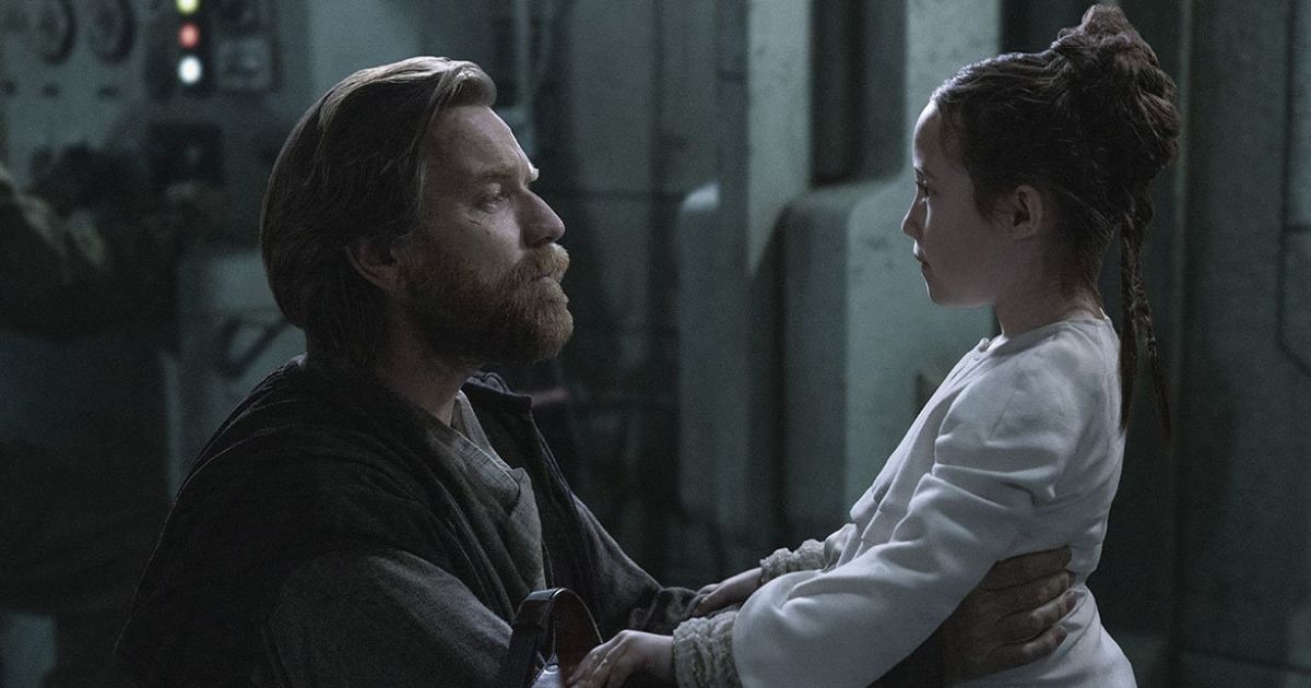 Obi-Wan Kenobi and Leia Organa in the Star Wars Disney+ series