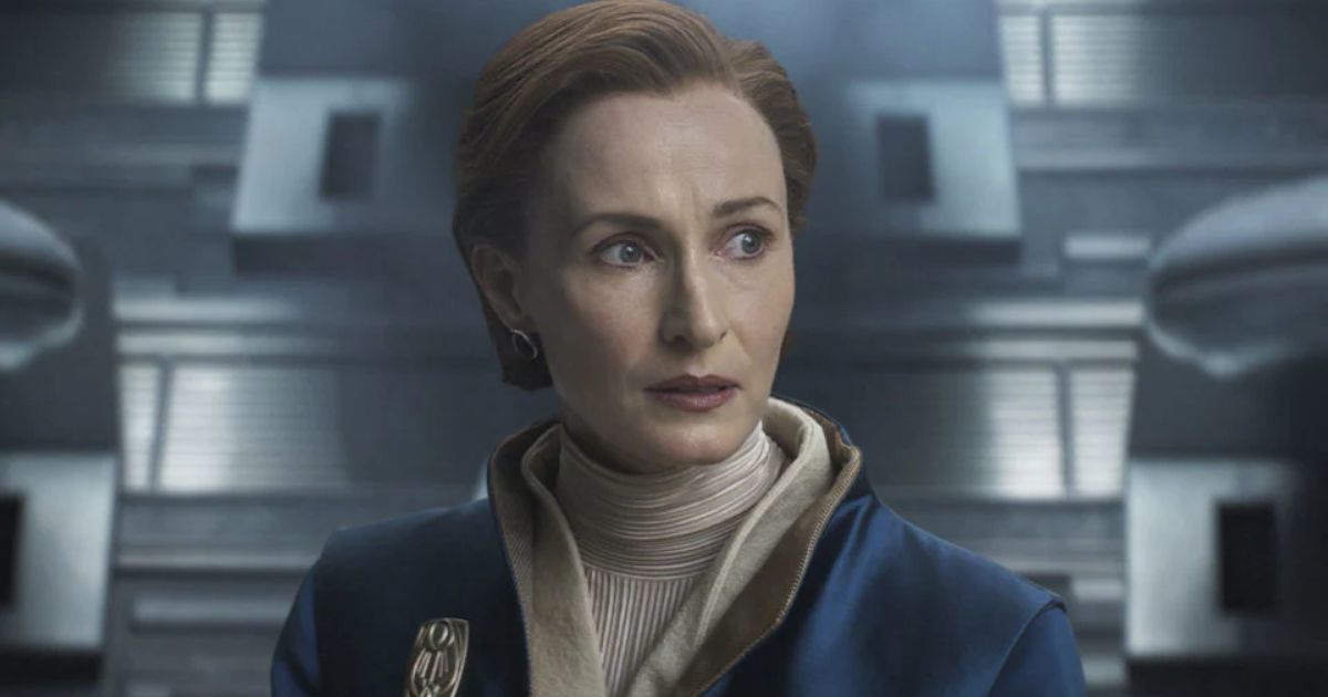 Genevieve O'Reilly as Mon Mothma in the Star Wars Disney+ series Andor