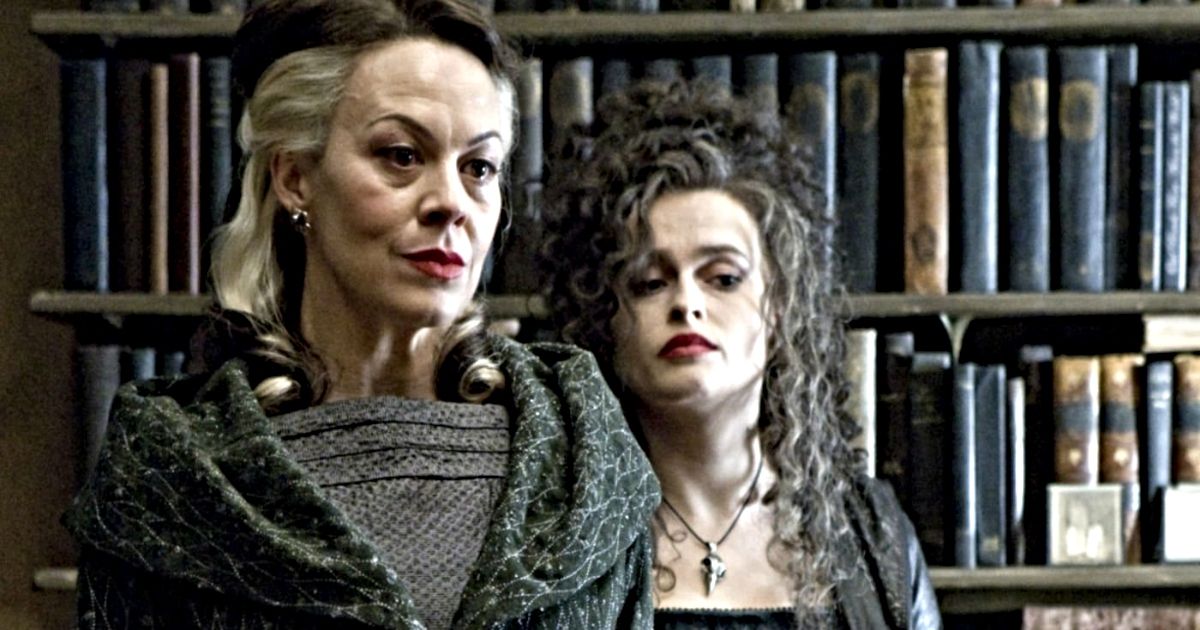 helen mccrory as bellatrix lastrange