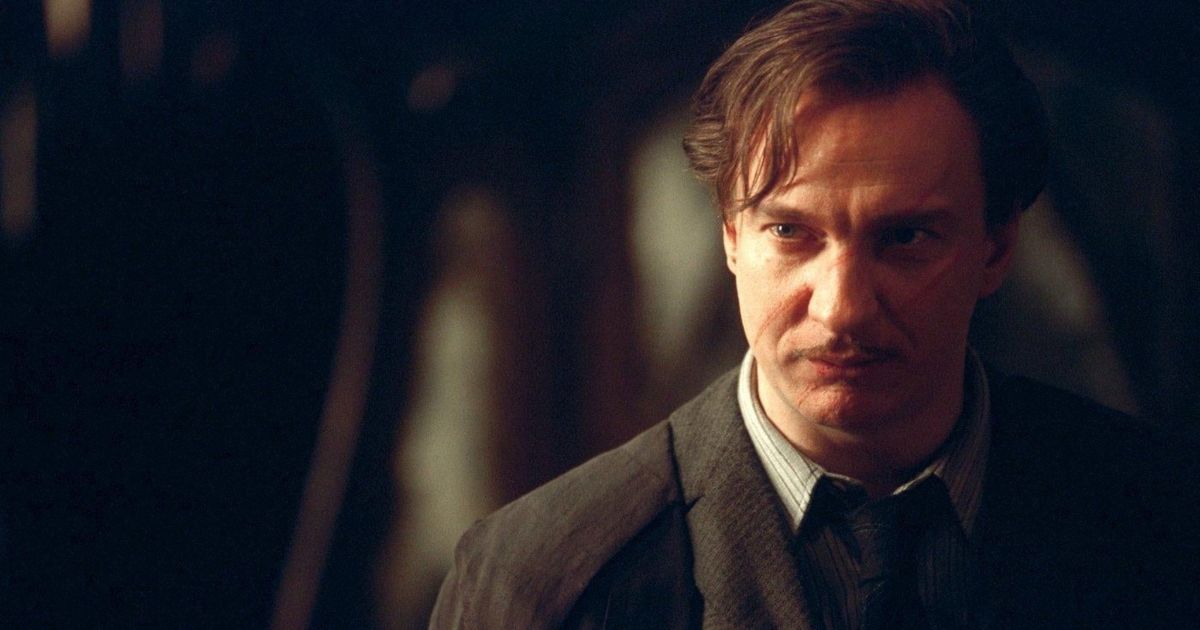 David Thewlis as Professor Quirrell in Harry Potter