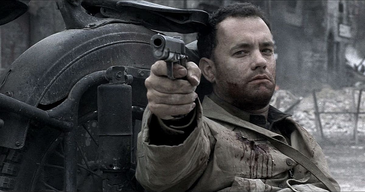 Tom Hanks in Saving Private Ryan (1998)