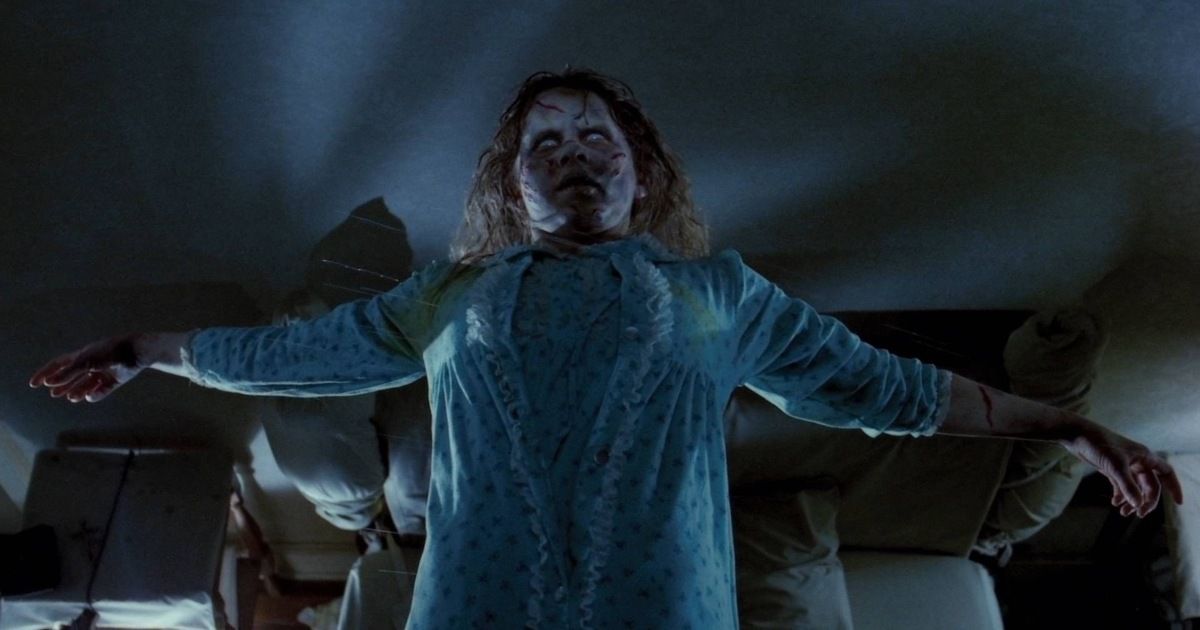 Linda Blair em O Exorcista 1973