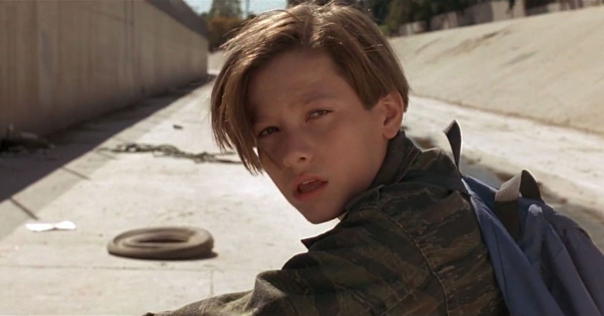 John Connor in T2 played by Edward Furlong