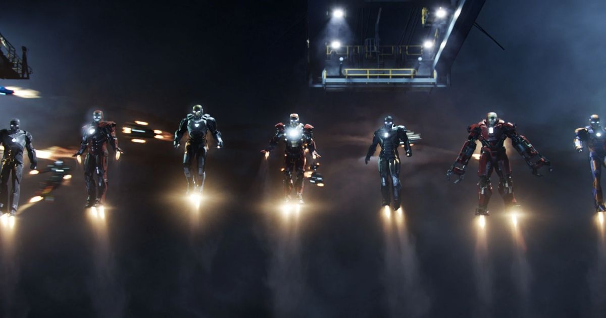 A scene from Iron Man 3 