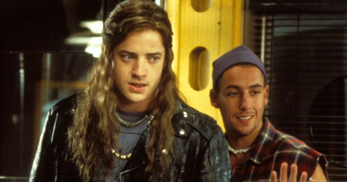 Adam Sandler Says He Fought for Brendan Fraser s Casting in Airheads