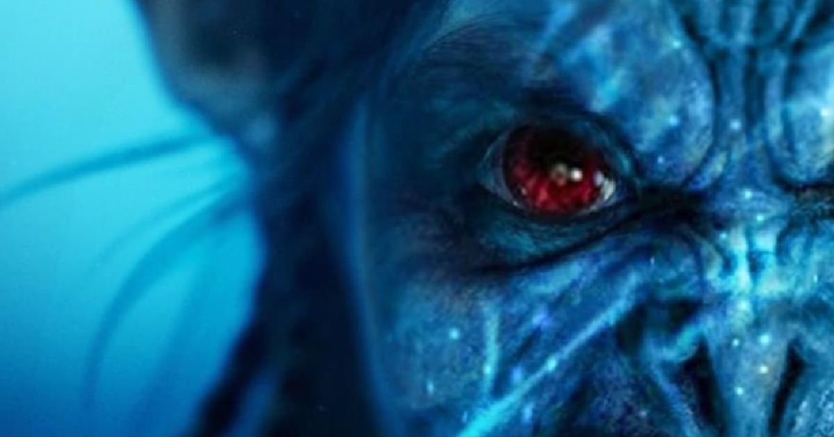 avatar morbius crossover fan poster of vampire na'vi
