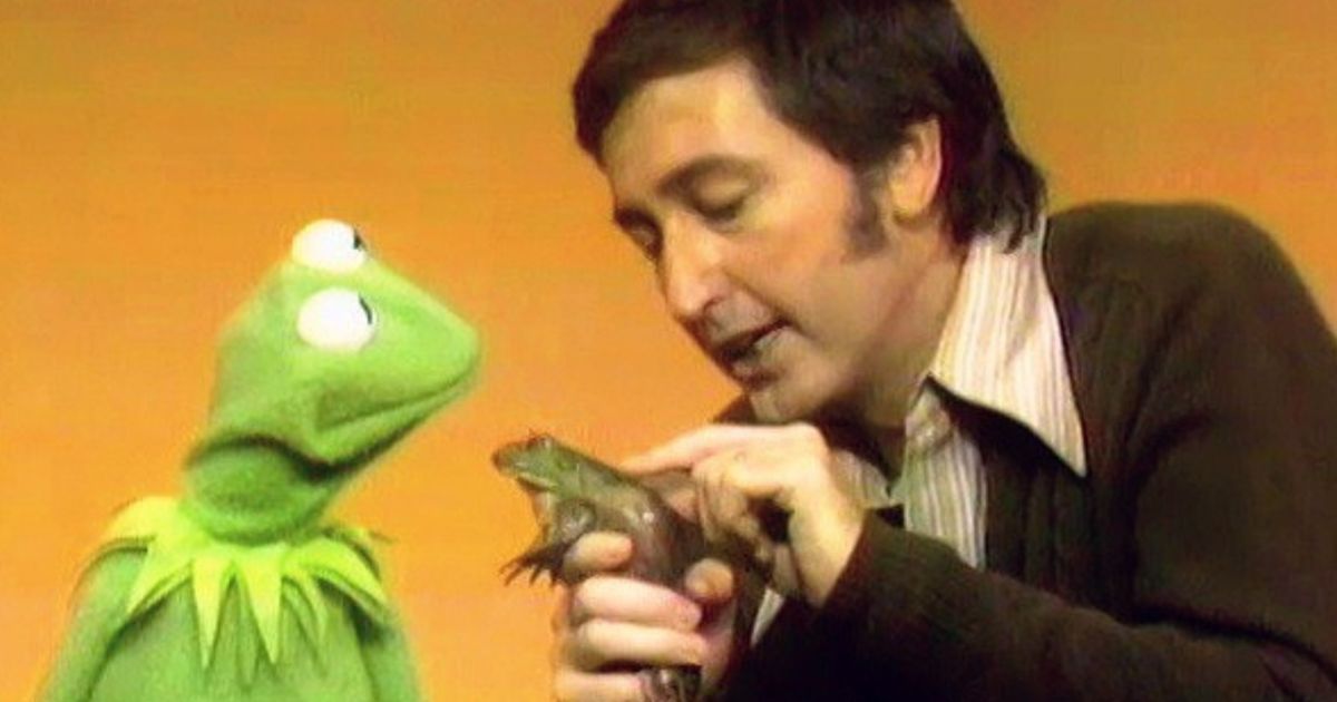Bob McGrath and Kermit